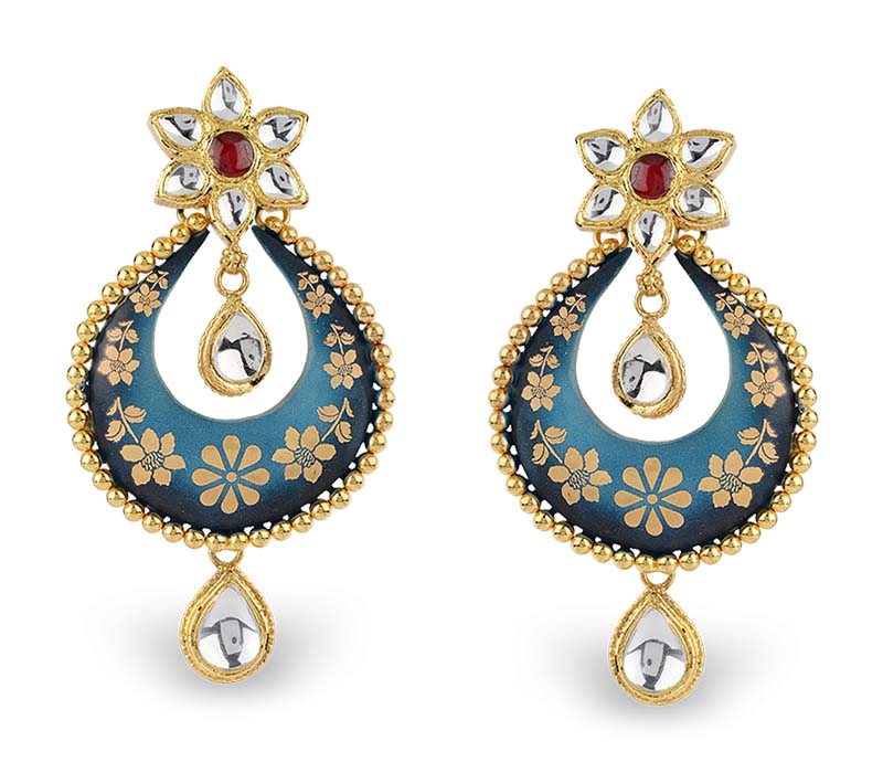 Rose gold earings